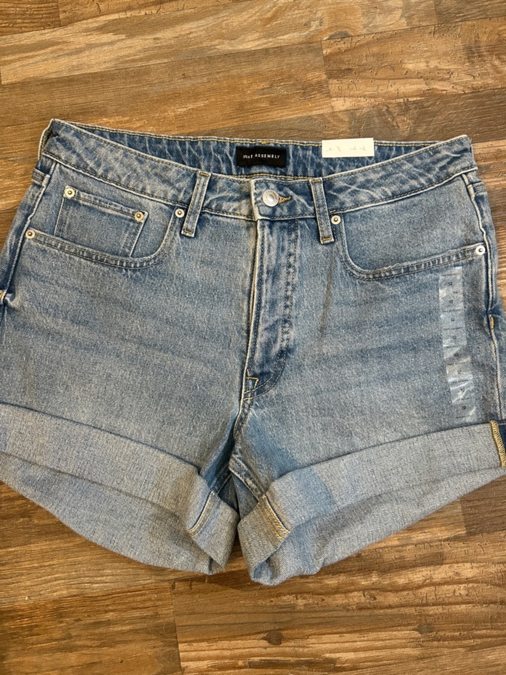 Rag & Bone Light Blue Denim Jean Shorts